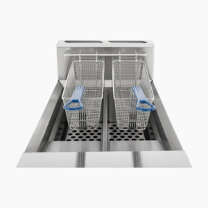 Blue Seal Twin Tank Twin Basket Free Standing Gas Fryer GT46