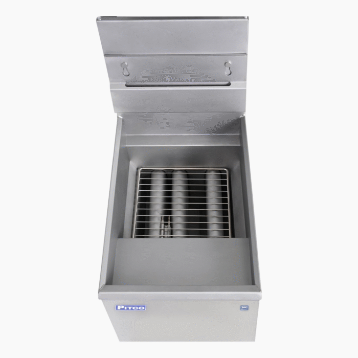 Pitco Single Tank Twin Basket Free Standing Gas Fryer CE-35C