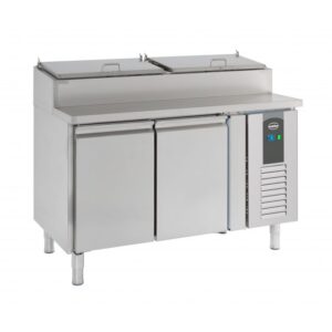 Ecofrost 2 Door Refrigerated Saladette 6x1/3GN Containers 7950.5190