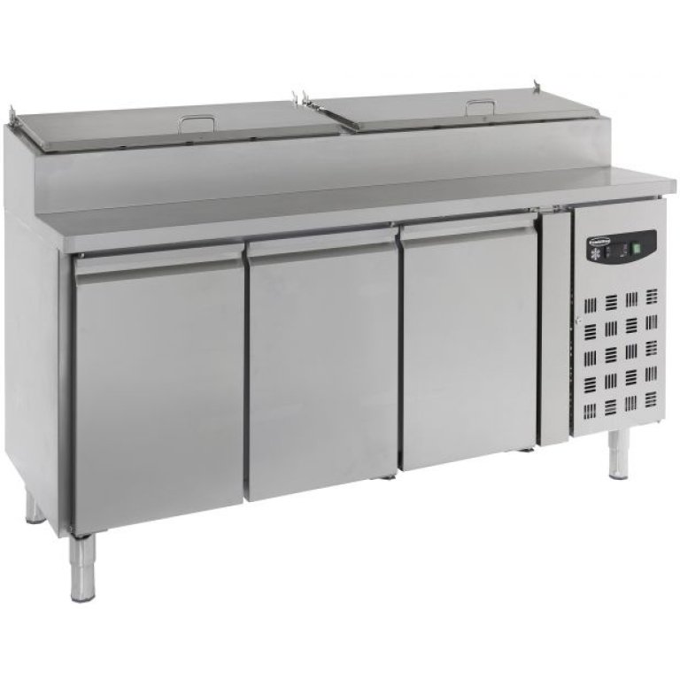 Combisteel 3 Door Refrigerated Saladette 8×1/3GN Containers 7950.0104