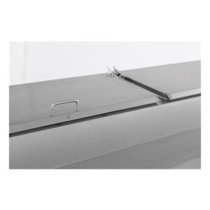 Combisteel 3 Door Refrigerated Saladette 8×1/3GN Containers 7950.0104