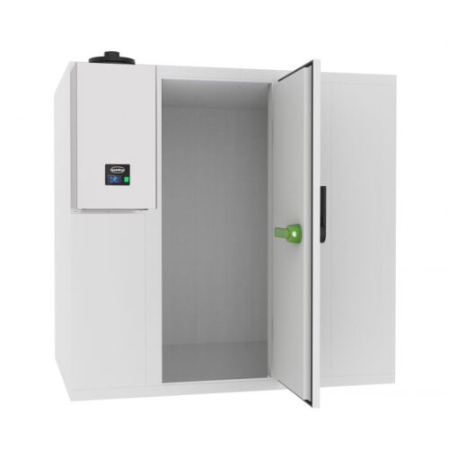Walk In Refrigerated Room includes Wall Mounted Chiller Compressor 0/+8 1800 W x 2100 D x 2200 H