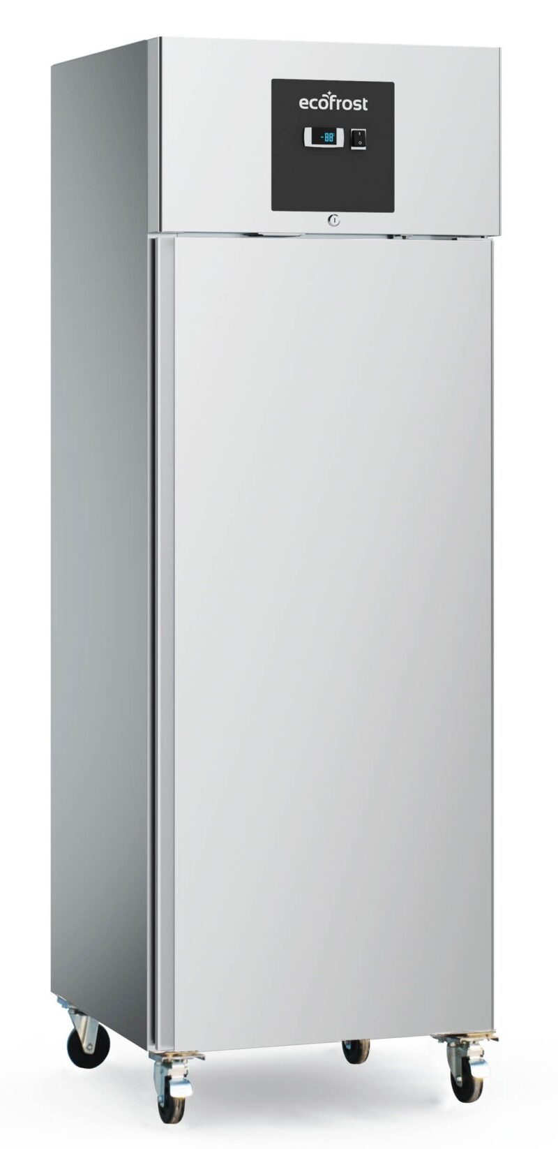 Ecofrost Single Door Upright Fridge 400ltr Stainless Steel 7950.5025