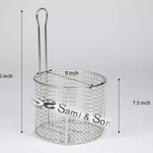 s-l1600 (73) Breading Table Dipping Basket Stainless Steel