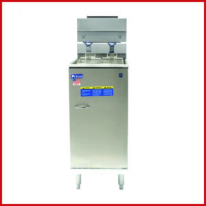 Pitco Single Tank Twin Basket Free Standing Gas Fryer CE-35C