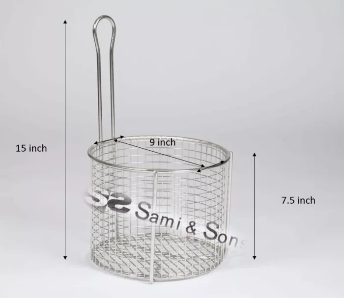 Breading Table Dipping Basket Stainless Steel