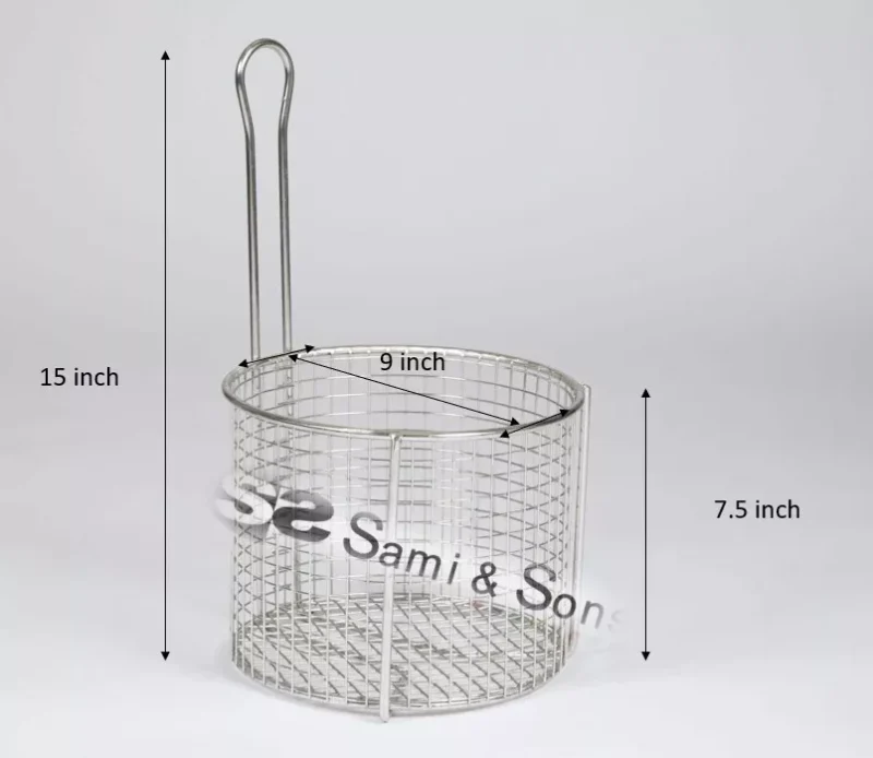 Breading Table Dipping Basket Stainless Steel