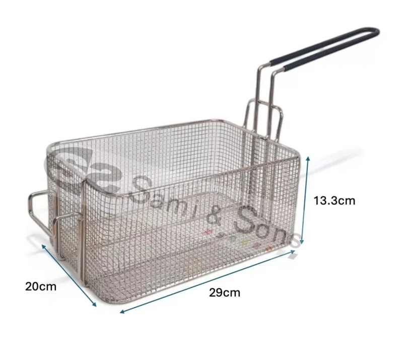Falcon Fryer Basket With Middle Hock