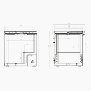 Combisteel Chest Freezer – 202L | Stainless Steel Lid