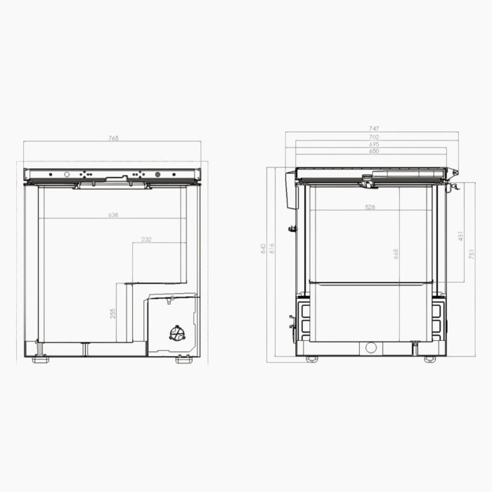Combisteel Chest Freezer – 202L | Stainless Steel Lid