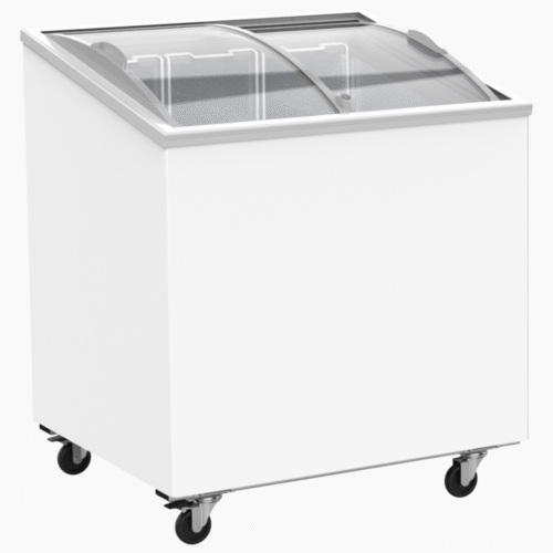 Combisteel Chest Freezer - 198L | Glass Lid