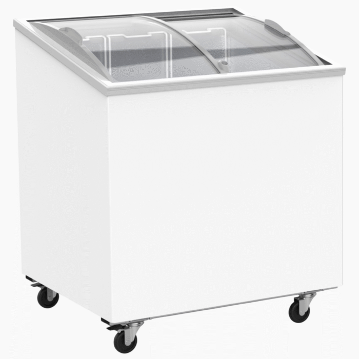 Combisteel Chest Freezer - 198L | Glass Lid