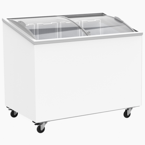 Combisteel Chest Freezer – 297L | Glass Lid