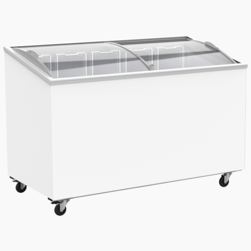 Combisteel Chest Freezer – 397L | Glass Lid