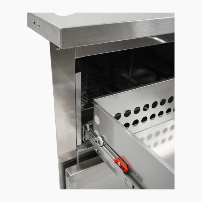 SS Refrigerator/Freezer Switchable 2 Drawer