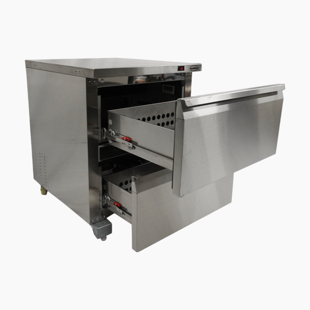 SS Refrigerator/Freezer Switchable 2 Drawer