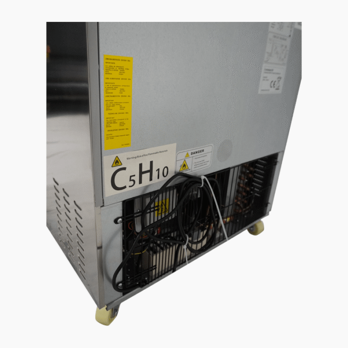 SS Refrigerator/Freezer Switchable 2 Drawer