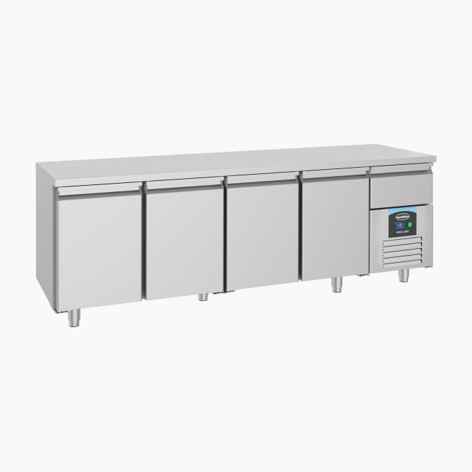 Refrigerated Counter – 4 Doors