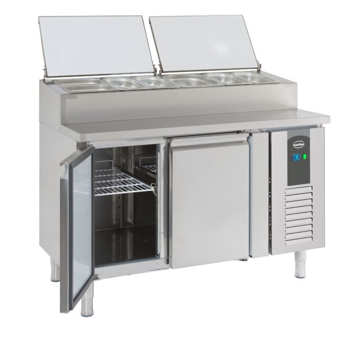 Combisteel Saladette 2-Door | 6×1/3 GN Containers