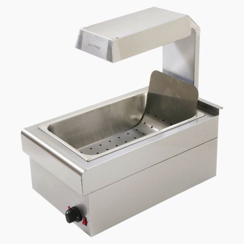Archway Chip Scuttle Table Top With Lamp CS3/E