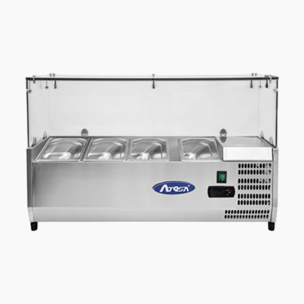 Atosa VRX Glass Countertop Unit 380mm Depth