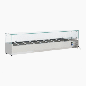 Atosa VRX Glass Countertop Unit 380mm Depth