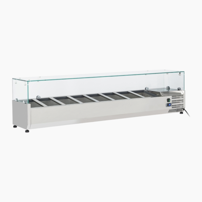 Atosa VRX Glass Countertop Unit 380mm Depth