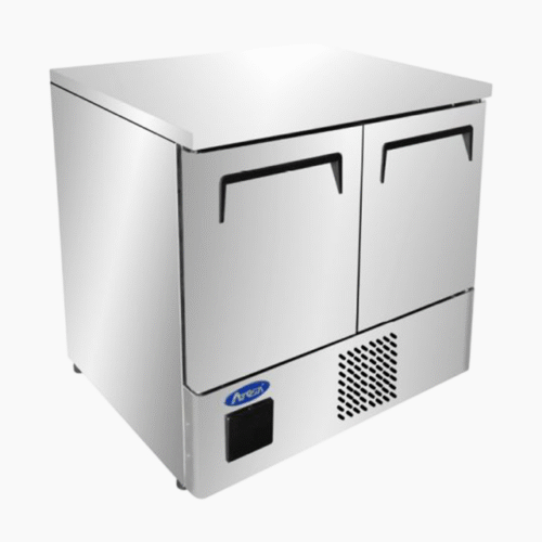 Atosa ESF8F Double Door Space Saving Counter Freezer