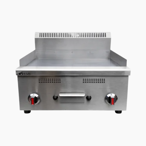 Commercial Gas Flat Top Griddle | Stainless Steel Body, Chromed Plate (GH-600)