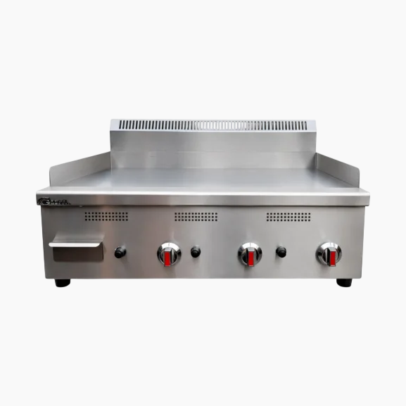 Commercial Gas Flat Top Griddle | Stainless Steel Body, Chromed Plate (GH-900)