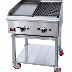 Gas Countertop Chargrill  – Model: ECB24-SX