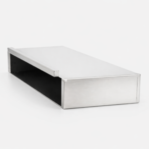 Stainless steel fryer drip pan details Henny Penny 68086 Stainless Fryer Drip Pan
