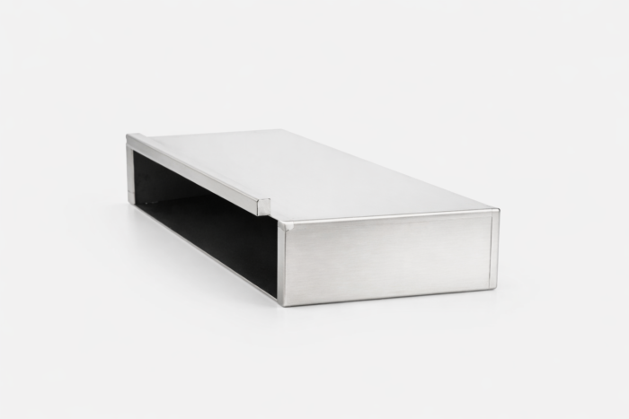 Stainless steel fryer drip pan details Henny Penny 68086 Stainless Fryer Drip Pan
