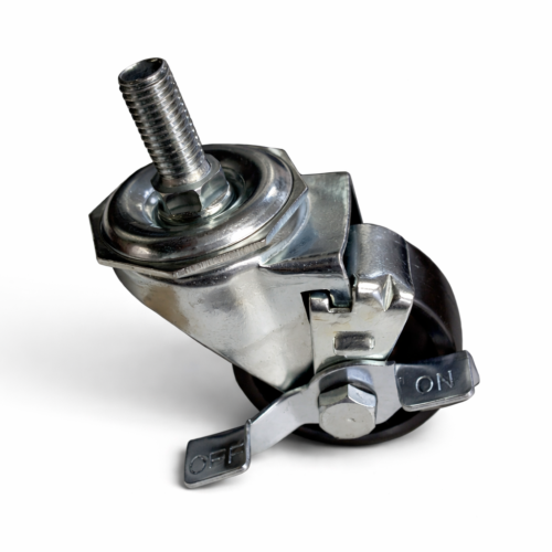 3" Heavy Duty Swivel Caster Wheel Zinc Plated – M14