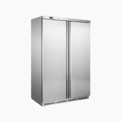 Polar C-Series Double Door Fridge Stainless Steel